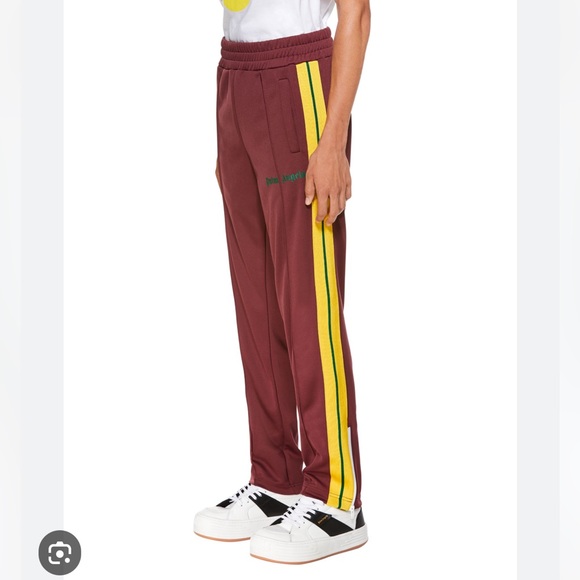 Palm Angels burgundy track pants - Picture 3 of 8